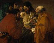 Hendrick ter Brugghen Doubting Thomas oil